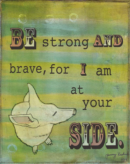 Be Strong Wall Decal