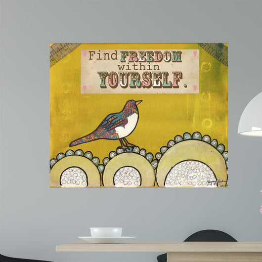 Find Freedom within Yourself Wall Decal