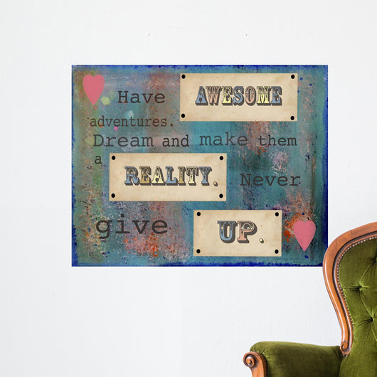 Have Awesome Adventures Wall Decal