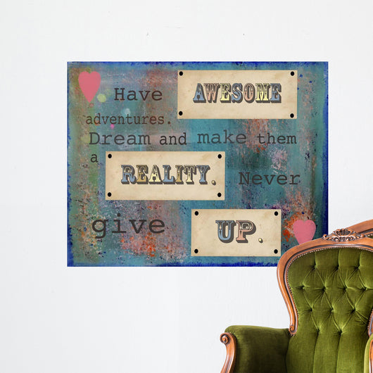 Have Awesome Adventures Wall Decal