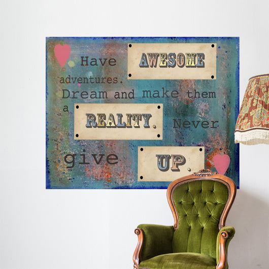 Have Awesome Adventures Wall Decal