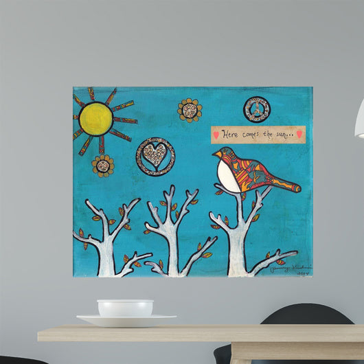Here Comes Sun Wall Decal