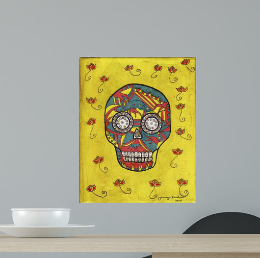Skull Wall Decal