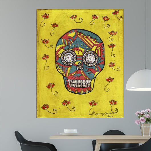 Skull Wall Decal