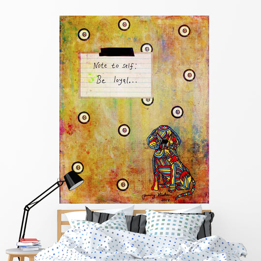 Note to Self Be Wall Decal Design 1