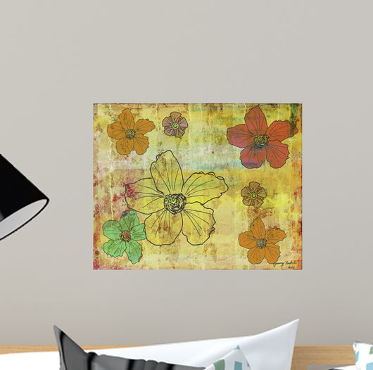 Flowers 1 Wall Decal