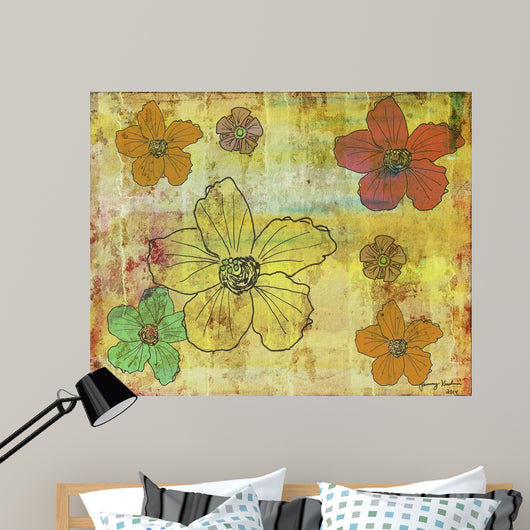 Flowers 1 Wall Decal