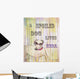 Spoiled Dog Wall Decal