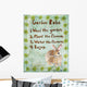 Garden Rules Wall Decal