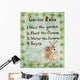 Garden Rules Wall Decal