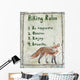 Hiking Rules Wall Decal