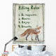 Hiking Rules Wall Decal
