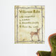 Wilderness Rules Wall Decal