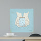 Jar Wishes Blue Wall Decal