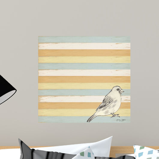 Bird Stripes Wall Decal