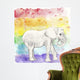 Rainbow Elephant Wall Decal