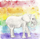 Rainbow Elephant Wall Decal