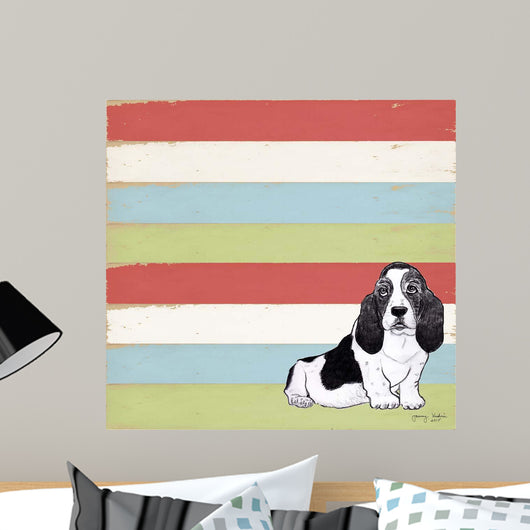 Basset Hound 3 Wall Decal