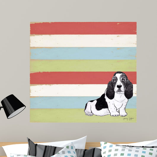 Basset Hound 3 Wall Decal