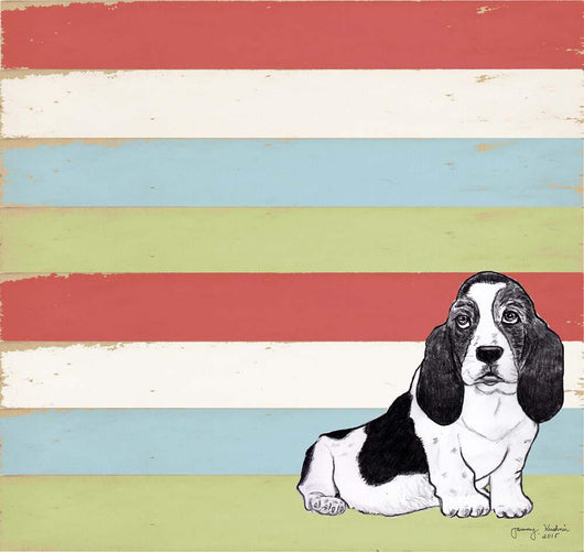 Basset Hound 3 Wall Decal
