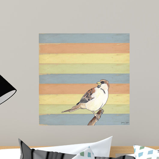 Little Brown Bird Wall Decal