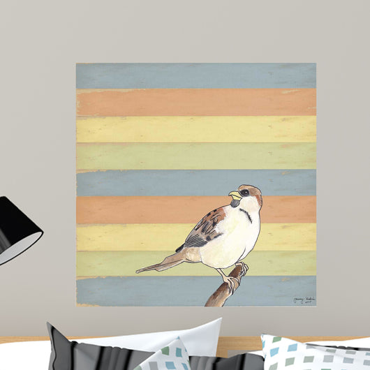 Little Brown Bird Wall Decal