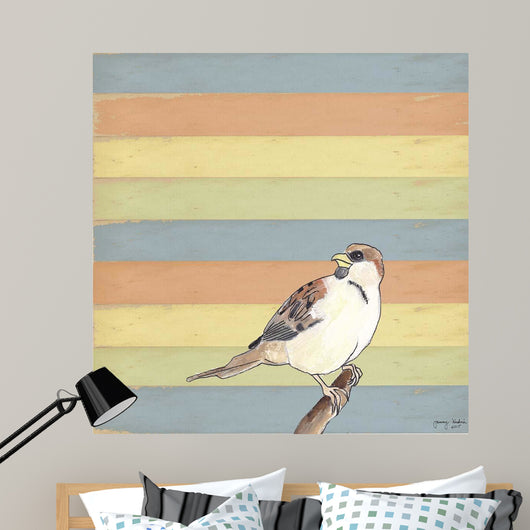 Little Brown Bird Wall Decal