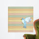 Flying Blue Bird Wall Decal
