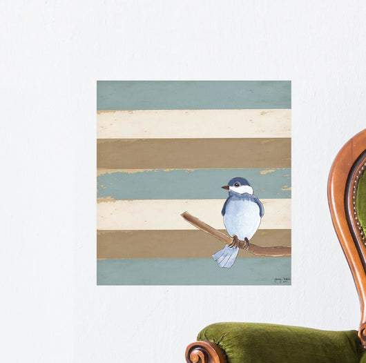 Dark Bluebird Wall Decal