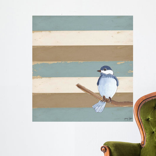 Dark Bluebird Wall Decal