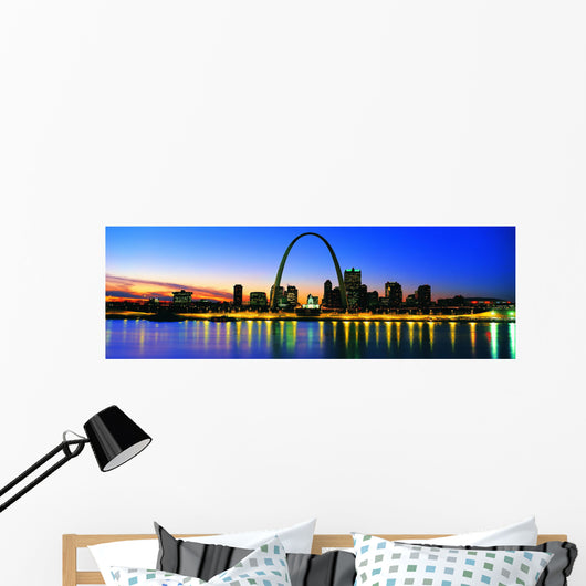 St Louis Skyline 2 Wall Decal