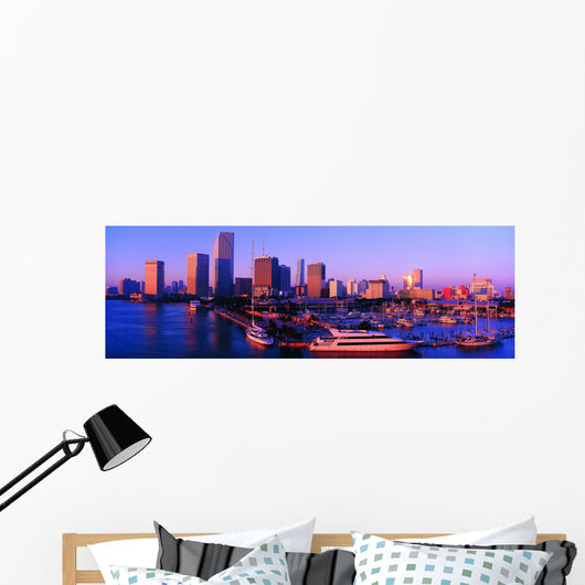 Ft Lauderdale Skyline Wall Decal