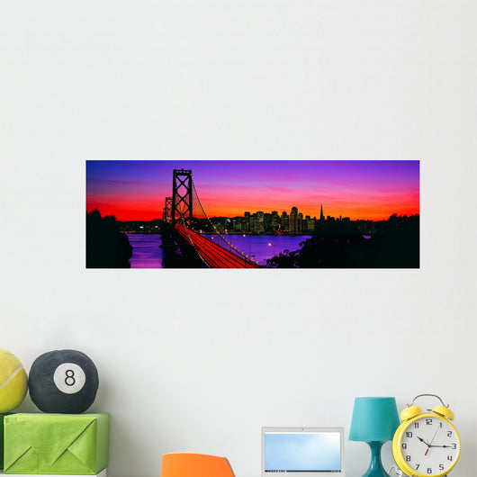 San Francisco Skyline 3 Wall Decal