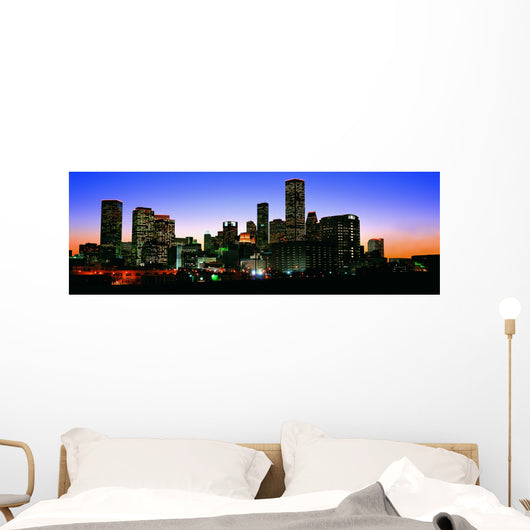 Houston Skyline 2 Wall Decal