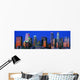 Los Angeles Skyline 3 Wall Decal