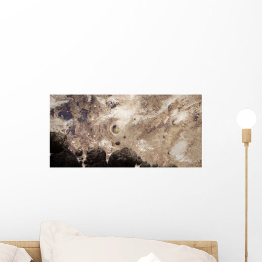 Asteroids Heading toward Earth Wall Decal