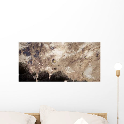 Asteroids Heading toward Earth Wall Decal