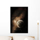 Planet Full Massive Mountain Wall Decal