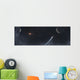 Spaceship Escaping from Sun Wall Decal