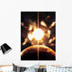 Last Moment Earth as Wall Decal