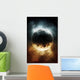Rare Planet Surrounded Cloud Wall Decal