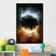 Rare Planet Surrounded Cloud Wall Decal