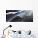 Alien Scout Ship Escapes Wall Decal