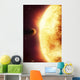 Growing Sun about to Wall Decal