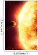 Growing Sun about to Wall Decal
