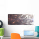 Aerial Planet Ripped Apart Wall Decal