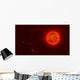 Red Dwarf Sun Floating Wall Decal