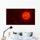 Red Dwarf Sun Floating Wall Decal