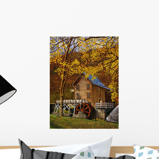 Autumn Sunshine Glade Creek Wall Decal