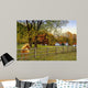 Broken Fence Railt Wall Decal